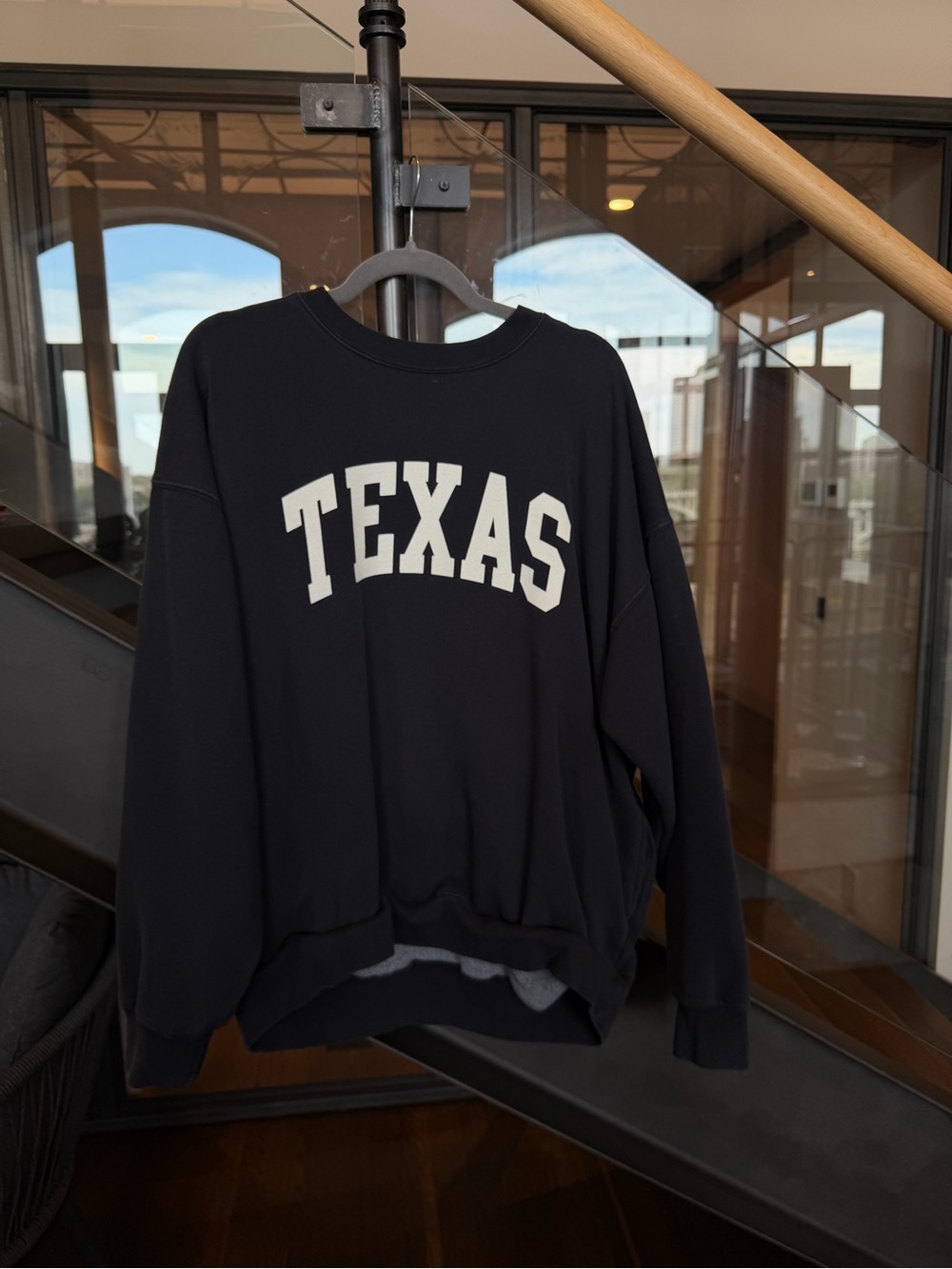 Brandy Melville Oversized Texas Crewneck Sweatshirt